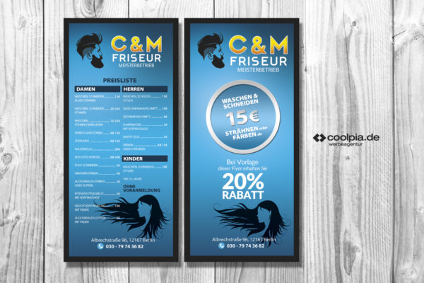 Flyer Design und Druck